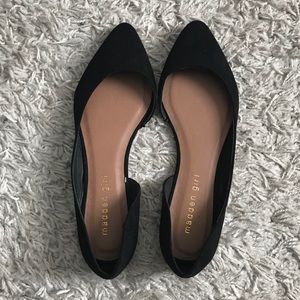Black cute flats- Madden girl. Never used!